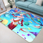 Tapis de salon Hatsune Miku Anime 50 Tapis de chambre