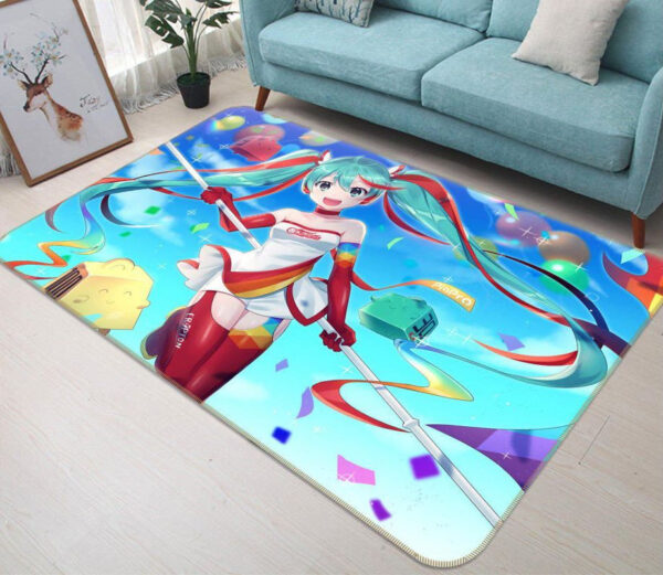 Tapis de salon Hatsune Miku Anime 50 Tapis de chambre