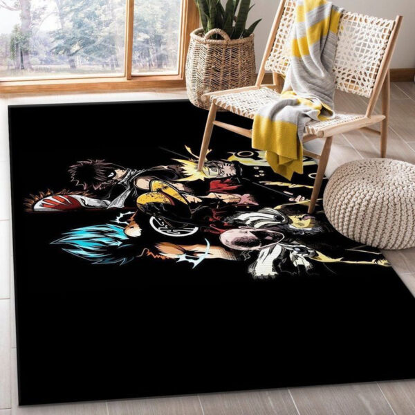 Tapis de salon Héros d'anime III Tapis de chambre