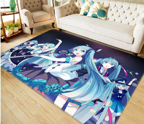 Tapis de salon Hatsune Miku Anime 51 Tapis de chambre