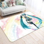 Tapis de salon Hatsune Miku Anime 34 Tapis de chambre
