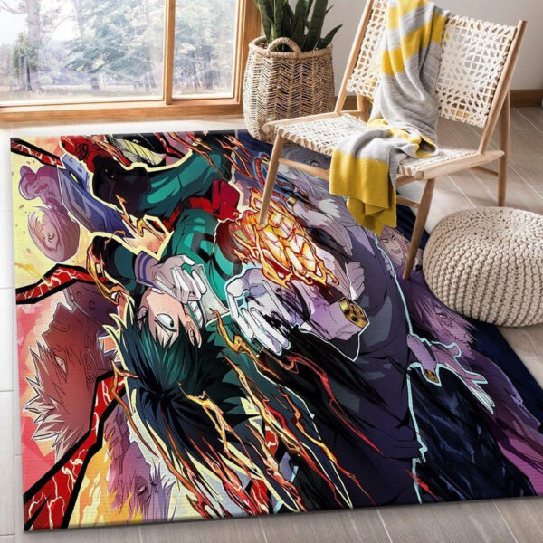 Tapis de salon Hero Academia Personajes Boku No Hero Academia Tapis de chambre