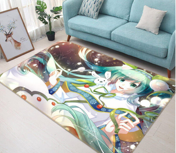Tapis de salon Hatsune Miku Anime 55 Tapis de chambre