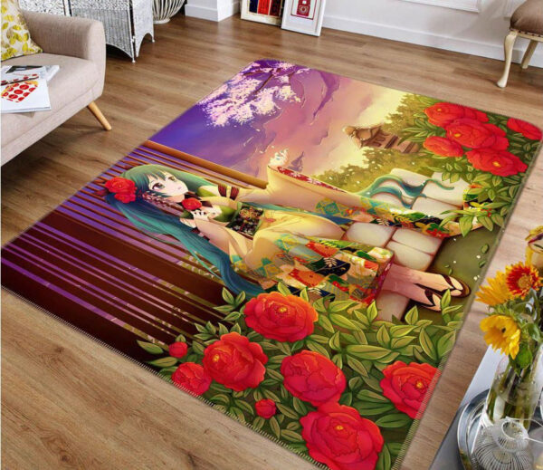 Tapis de salon Hatsune Miku Anime 28 Tapis de chambre