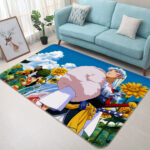 Tapis de salon Inuyasha Anime 8 Tapis de chambre