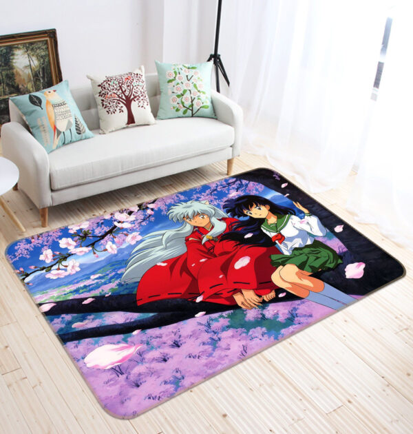 Tapis de salon Inuyasha Anime 2 Tapis de chambre