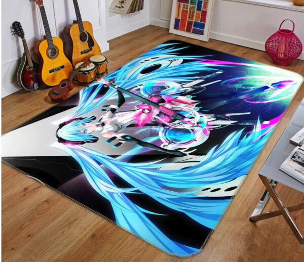 Tapis de salon Hatsune Miku Anime 2 Tapis de chambre