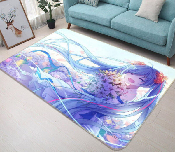 Tapis de salon Hatsune Miku Anime 66 Tapis de chambre