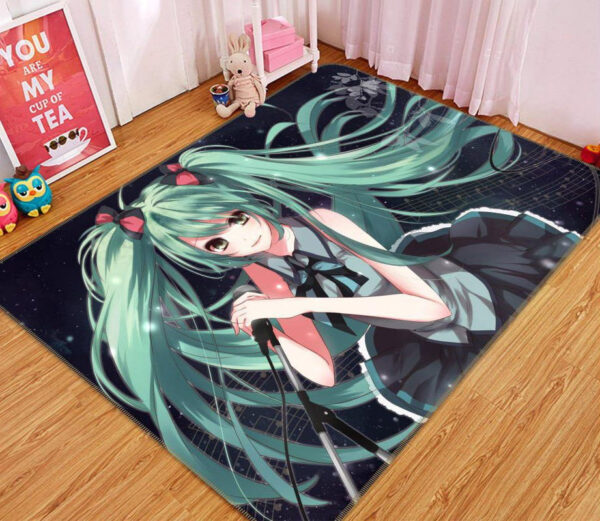 Tapis de salon Hatsune Miku Anime 35 Tapis de chambre