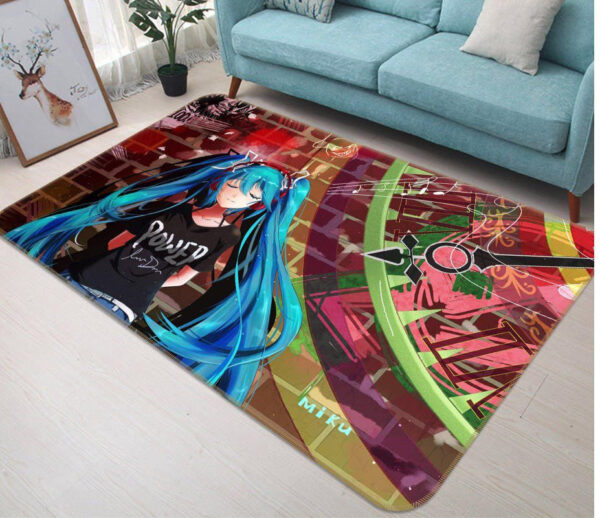 Tapis de salon Hatsune Miku Anime 65 Tapis de chambre