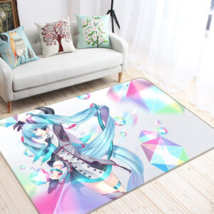 Tapis de salon Hatsune Miku Anime 52 Tapis de chambre