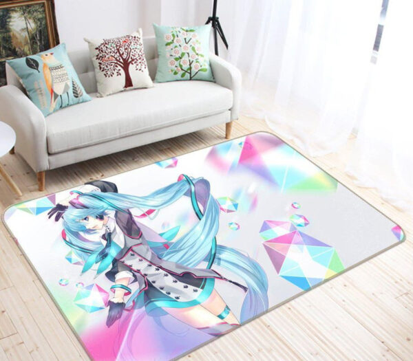 Tapis de salon Hatsune Miku Anime 52 Tapis de chambre