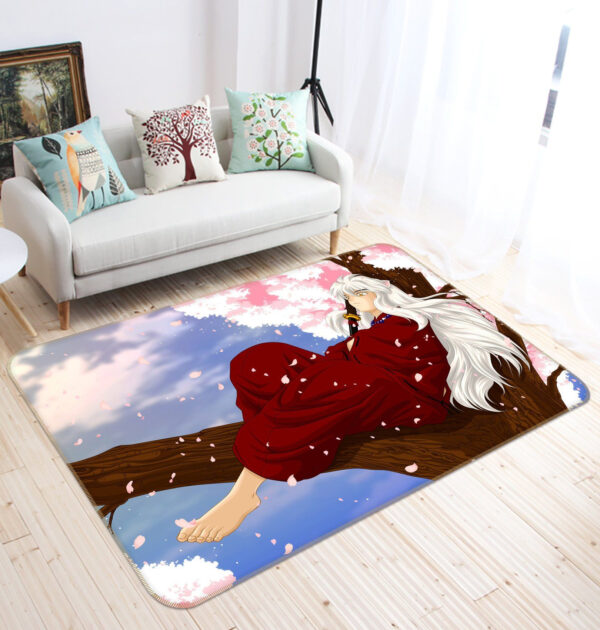 Tapis de salon Inuyasha Anime 13 Tapis de chambre