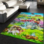 Tapis de salon Studio Ghibli Tapis de chambre