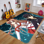 Tapis de salon Sword Art Online Anime 23 Tapis de chambre