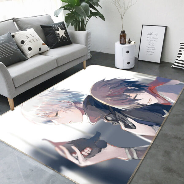 Tapis de salon tokyo goule anime 10 Tapis de chambre