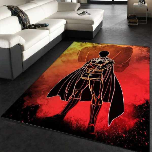 Tapis de salon One Punch Man Saitama Caped Baldy S Soul Anime Héros Tapis de chambre
