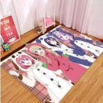 Tapis de salon Yuruyuri Anime 5 Tapis de chambre