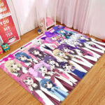 Tapis de salon Yuruyuri Anime 3 Tapis de chambre