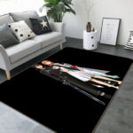 Tapis de salon Sword Art Online Anime 4 Tapis de chambre