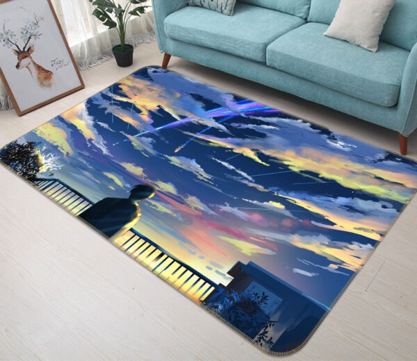 Tapis de salon Your Name Anime 28 Tapis de chambre