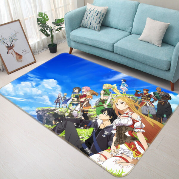 Tapis de salon Sword Art Online Anime 28 Tapis de chambre