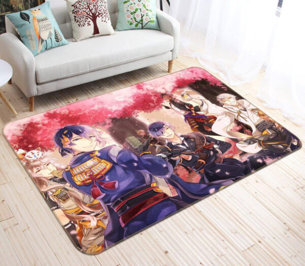 Tapis de salon Touken Ranbu Anime 4 Tapis de chambre