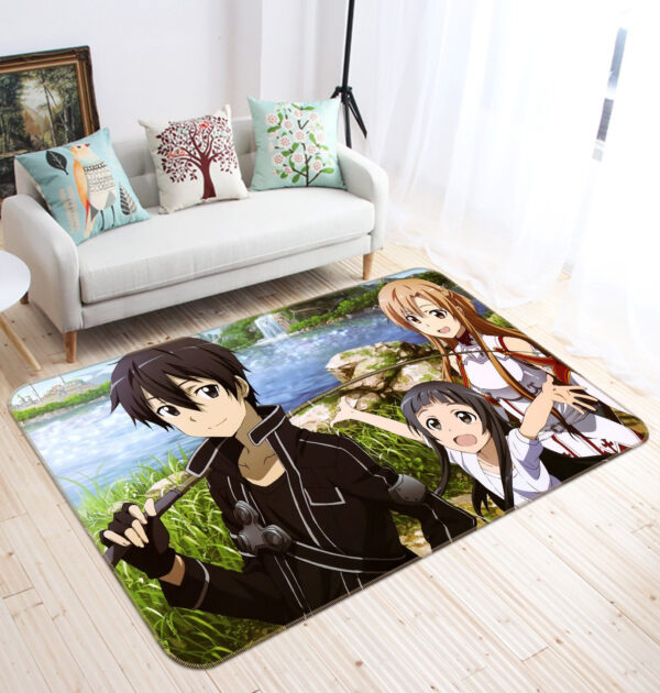 Tapis de salon Sword Art Online Anime 30 Tapis de chambre