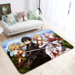 Tapis de salon Sword Art Online Anime 19 Tapis de chambre