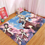Tapis de salon Yuruyuri Anime 6 Tapis de chambre