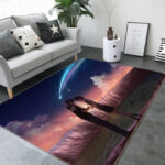 Tapis de salon Your Name Anime 3 Tapis de chambre