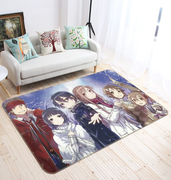 Tapis de salon Sword Art Online Anime 32 Tapis de chambre