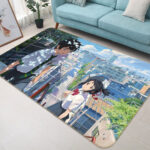 Tapis de salon Your Name Anime 19 Tapis de chambre