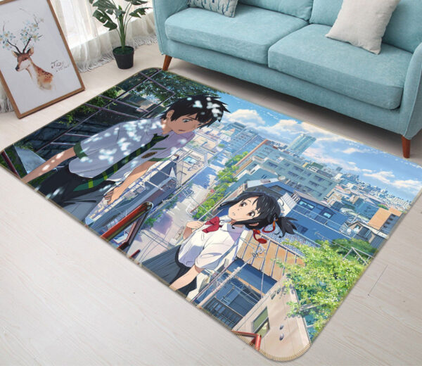 Tapis de salon Your Name Anime 19 Tapis de chambre