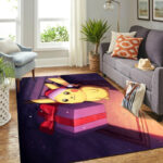 Tapis de salon Pikachu En Navidad Tapis de chambre