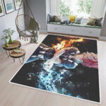 Tapis de salon Todoroki Shouto My Hero Academia Tapis de chambre