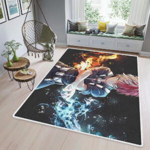 Tapis de salon Todoroki Shouto My Hero Academia Tapis de chambre