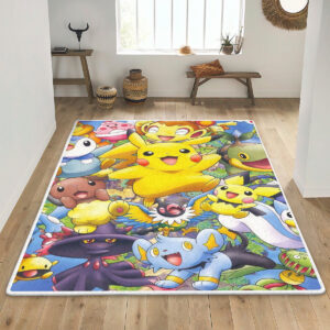 Tapis de salon Pikachu Tapis de chambre