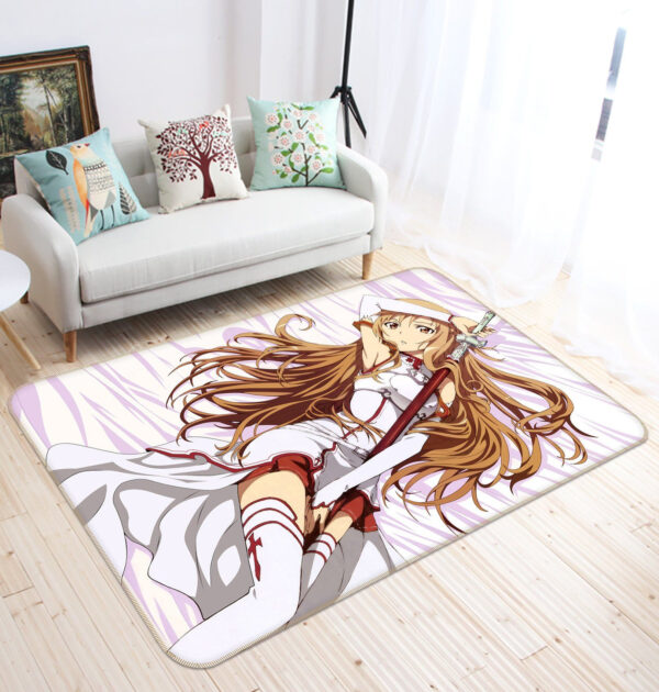 Tapis de salon Sword Art Online Anime 6 Tapis de chambre