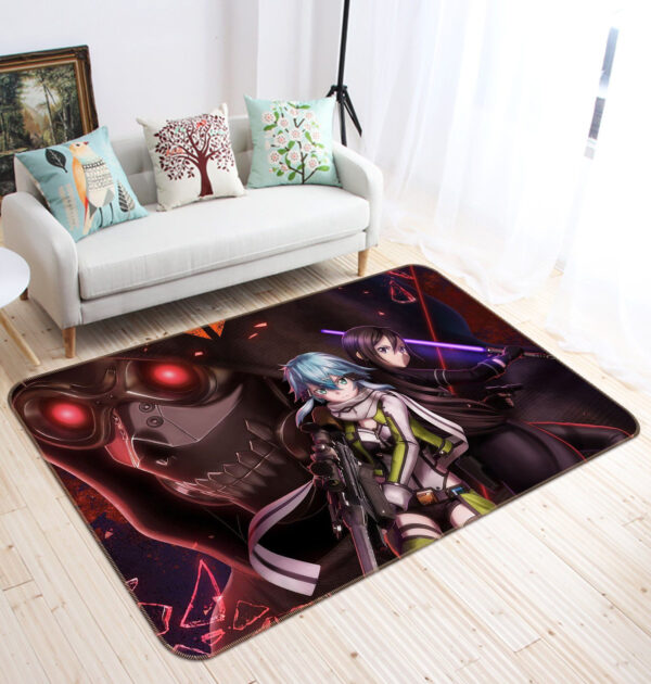 Tapis de salon Sword Art Online Anime 35 Tapis de chambre
