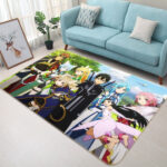 Tapis de salon Sword Art Online Anime 18 Tapis de chambre
