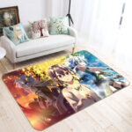 Tapis de salon Sword Art Online Anime 17 Tapis de chambre