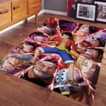 Tapis One Piece Luffy Et 11 Supernovas Tapis Chambre