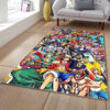 Tapis One Piece Luffy Et Tous Les Personnages 1007 Tapis Chambre