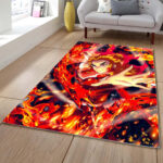Tapis Rengoku Demon Slayer Kimetsu No Yaiba Tapis Chambre