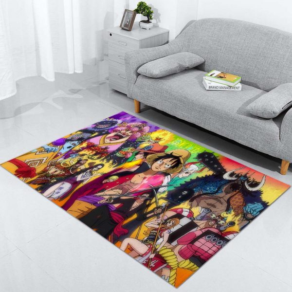 Tapis Monkey D. Luffy Et Ses Amis 05 Tapis Chambre – Image 2