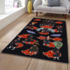 Tapis L'Équipe Akatsuki Dans Naruto Manga 1003 Tapis Chambre