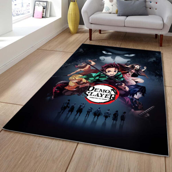 Tapis Personnages De Demon Slayer Kimetsu No Yaiba 1004 Tapis Chambre – Image 2