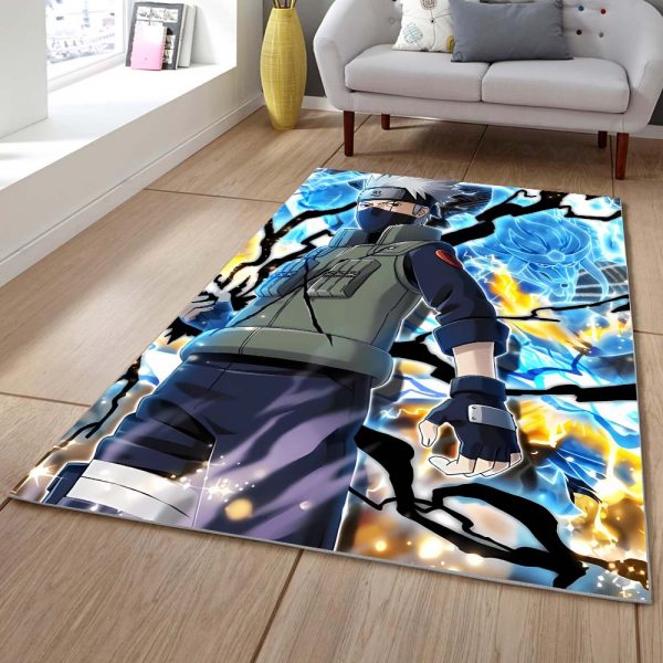Tapis Hatake Kakashi Naruto Anime 02 Tapis Chambre – Image 2