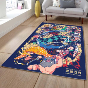 Tapis Personnages De Demon Slayer Kimetsu No Yaiba 1003 Tapis Chambre